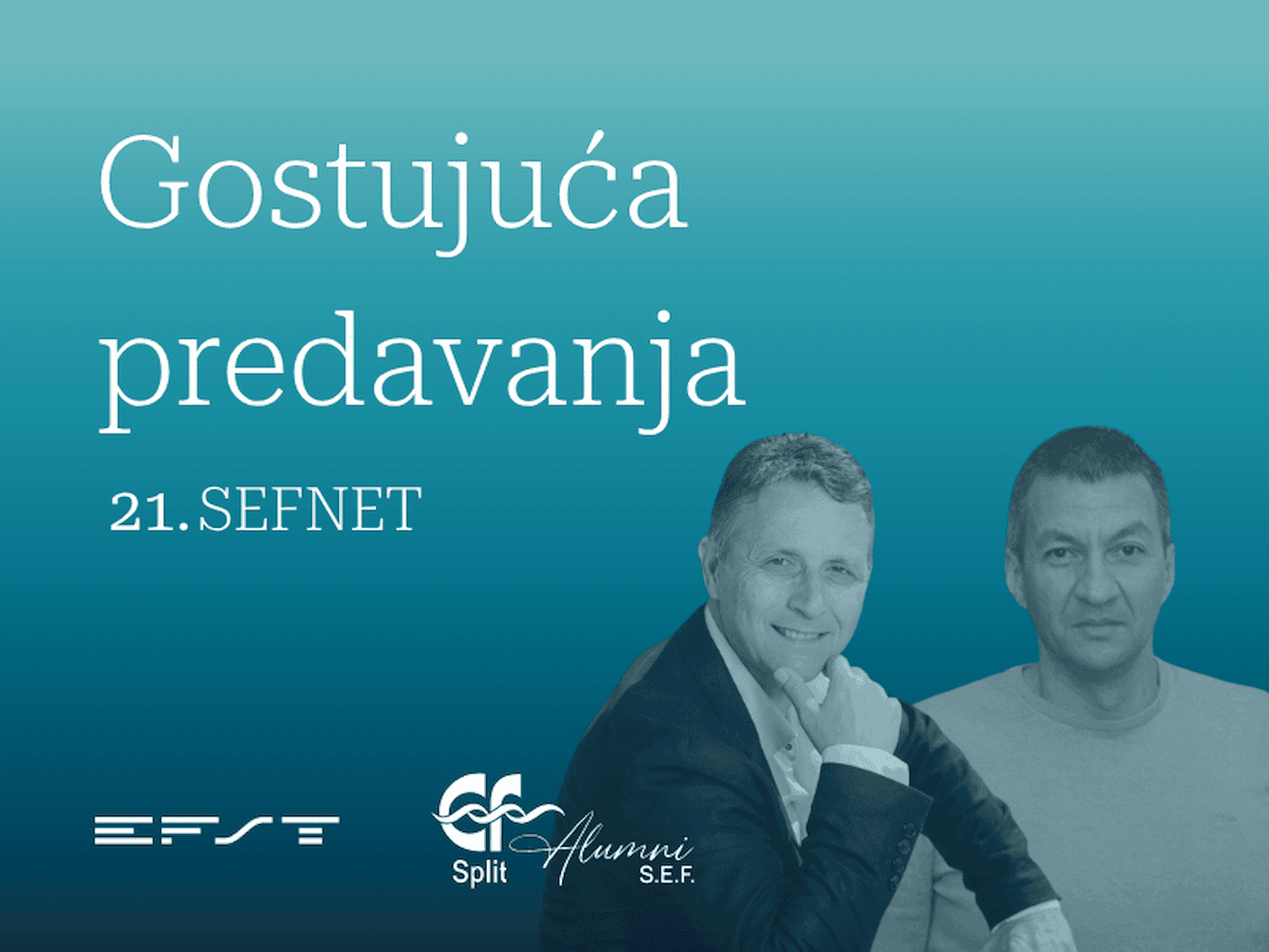 Gostujuća predavanja u okviru 21. SEFNET-a – 22. travnja 2026.